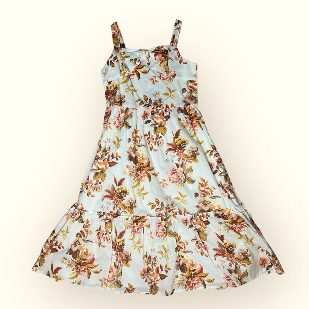 Janie & Jack New Spring Summer Floral Midi Subdress 6